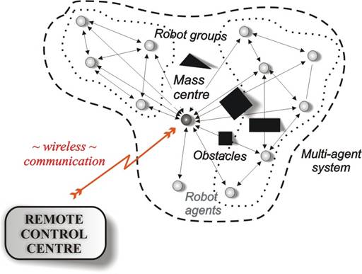 General concept of a multi-agent robotic system